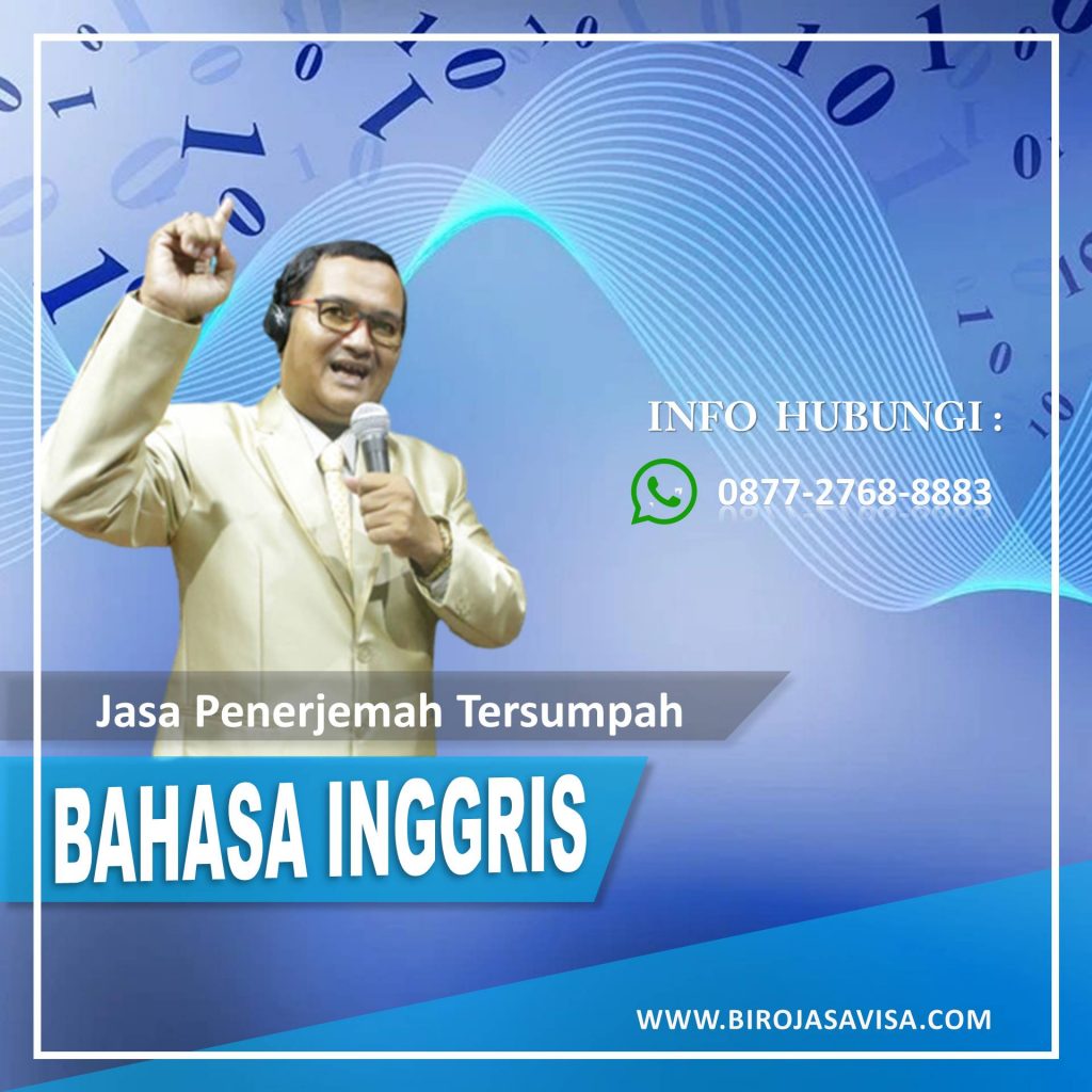 Jasa Penerjemah Tersumpah Visa Bahasa Asing Profesional di Kuningan Barat Jakarta Selatan Hubungi 0877 2768 8883