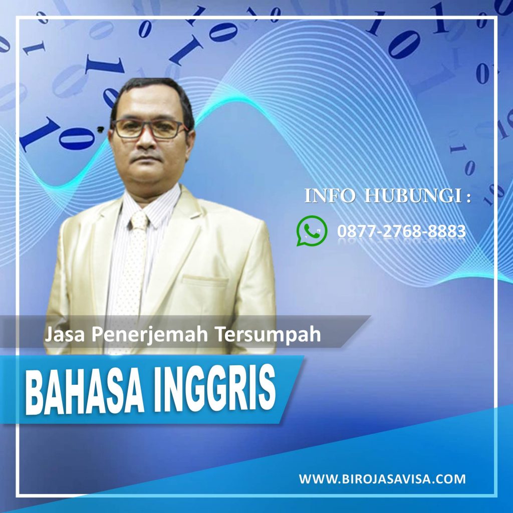 Jasa Penerjemah Tersumpah Visa Bahasa Asing Profesional di Kepulauan Aru Hubungi 0877 2768 8883