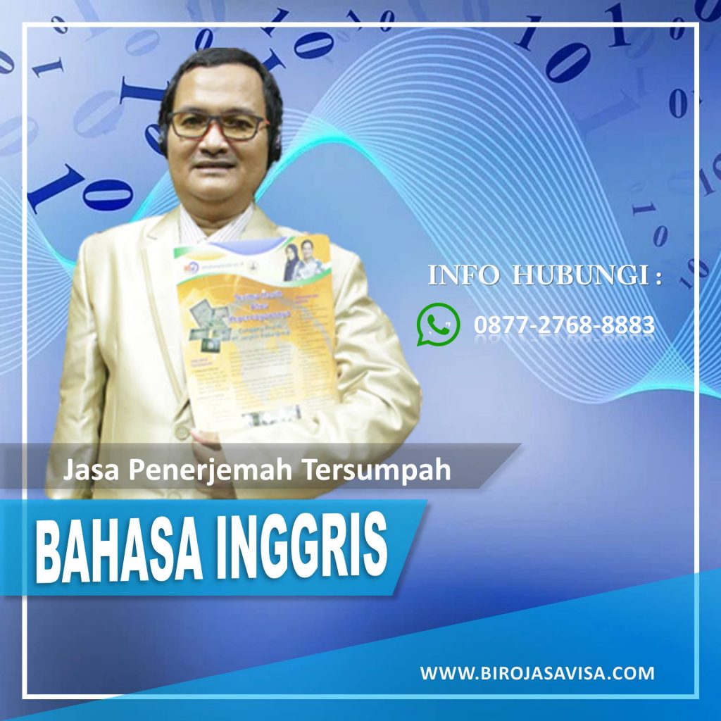 Jasa Penerjemah Tersumpah Visa Bahasa Asing Profesional di Kayong Utara Hubungi 0877 2768 8883